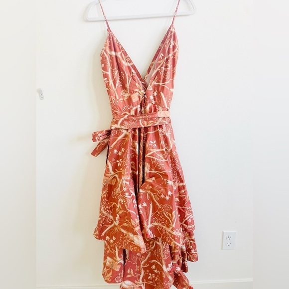 JOHANNA ORTIZ Cacatua belted layered floral-print cotton-poplin midi dress 6 - Picture 13 of 13